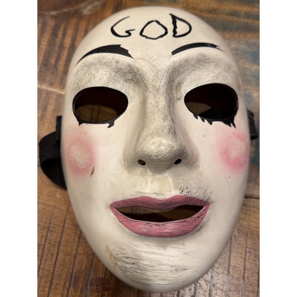Spirit Halloween Horror The Purge Exclusive God Mask Prop Replica